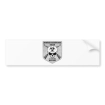 Zombie Response Team: Alabama Division Bumper Sticker