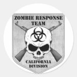 Zombie Response Team: California Division Stickers