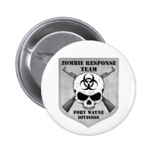 Zombie Response Team: Fort Wayne Division Pin