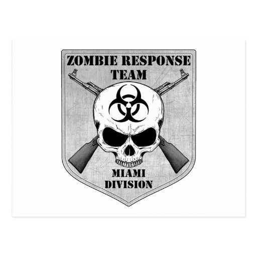 Zombie Response Team: Miami Division Postcards