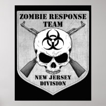Zombie Response Team: New Jersey Division Poster