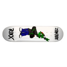 ZOMBIE ROCK SKATE BOARD