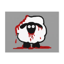 Zombie Sheep Postcards