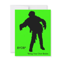 Zombie Silhouette Announcements