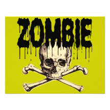 Zombie Skull Black Announcements