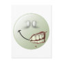 Zombie Smiley Face Postcards
