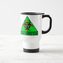 Zombie Sniper Team Travel Mug
