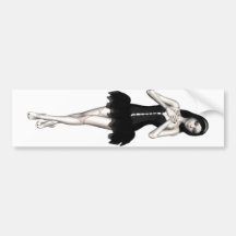 Zombie Suzy 1 - Halloween Doll Bumper Sticker