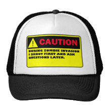 ZOMBIE TRUCKER HATS