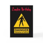 Zombie Undead & Unfed Cards