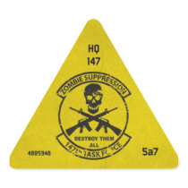 Zombie Unit ID Sticker 147th HQ