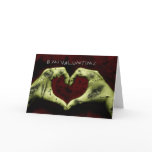 zombie valentine cards