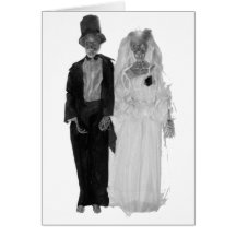 Zombie Wedding Greeting Card