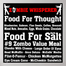 Zombie Whisperer Print