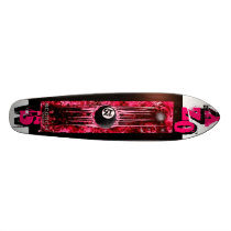 Zombie ZO boards by Scorch Pinstriping Studios Custom Skateboard