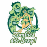 zombies are sexy vector art cut out