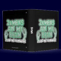 Zombies Ate My Brain binders