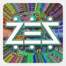 Zombies Eating Sheep Sticker