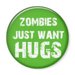 zombies Halloween goodies Refrigerator Magnets