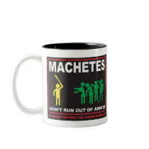 Zombies: Machetes Don't Run Out of Ammo© Mug
