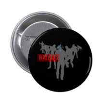Zombies Pinback Button