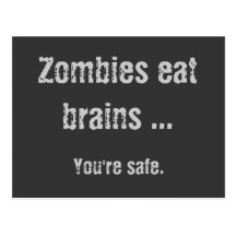 Zombies Postcard