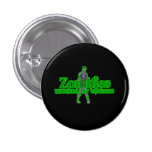 Zombies Wrecked My Costume - Halloween buttons