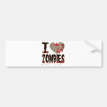 zombis du coeur i ! adhésif pour voiture