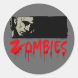 Zombis, Haloween heureux Autocollants