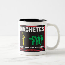 Zombis : Les machettes ne manquent pas de tasse d'