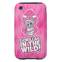 ZOMG, Gorillas in the Wild iPhone 3 Tough Cases