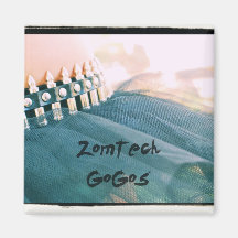 ZomTech "Bullets & Tutus" Magnet