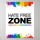 ZONE FRANCHE DE HAINE AFFICHE