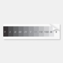 Zone System Bumper Stickers