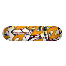 Zonisphere Graffiti Skateboard