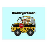 Zoo Animals Kindergartener Post Card