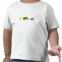 Zoo animals t shirt