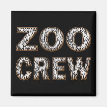 ZOO CREW FRIDGE MAGNETS