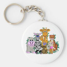ZOO Girl Key Chains
