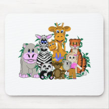 ZOO Girl Mousepads