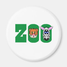 ZOO REFRIGERATOR MAGNETS