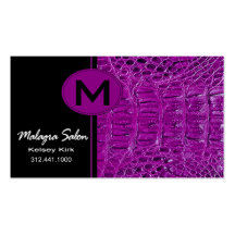 Zoology Alligator Business Card template