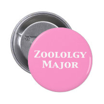 Zoology Major Gifts Pinback Buttons