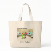 Zorba The Geek Funny Gifts & Collectibles Tote Bags