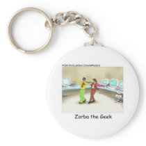 Zorba The Geek Funny Gifts & Collectibles Keychains