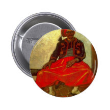 Zouave by Vincent van Gogh Buttons