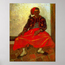 Zouave by Vincent van Gogh Print