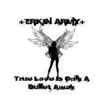 ZRKIN ARMY LadyBullet t-shirts