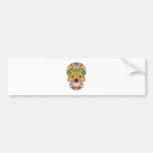 Zuckerschädel sugar skull autosticker