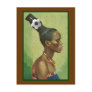 Zulu Hairstyles in 2010 for lovers of soccer Post Card